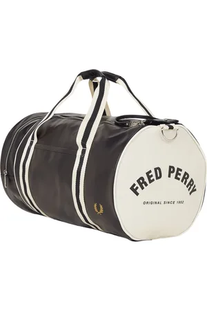 Fred Perry Hombre, Bolsos, Negro, Talla: ONE Size