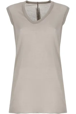 Rick Owens Mujer, Camisetas, Gris, Talla: M