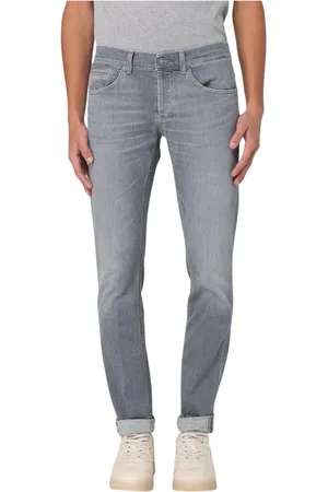Dondup Hombre, Vaqueros, Gris, Talla: W31