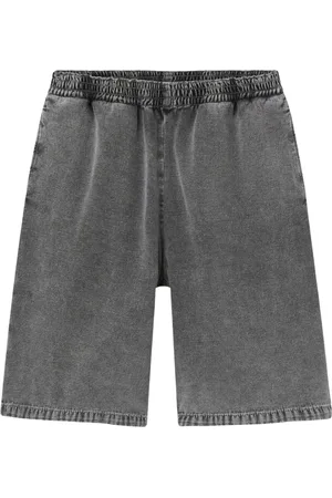 American Vintage Hombre, Pantalones cortos, Gris, Talla: L