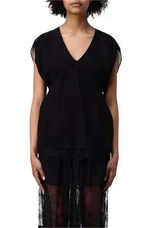 Twin-Set Mujer, Camisetas, Negro, Talla: M
