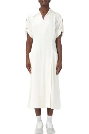 Bottega Veneta Mujer, Vestidos, Blanco, Talla: S