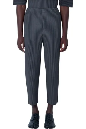 Issey Miyake Hombre, Pantalones, Gris, Talla: L