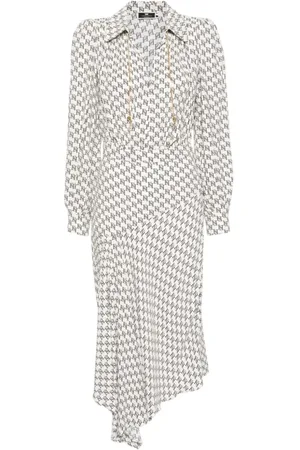Elisabetta Franchi Mujer, Vestidos, Blanco, Talla: L