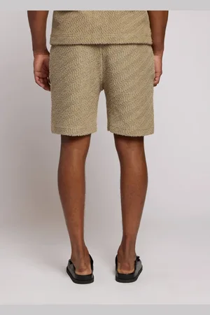 Aeden Hombre, Pantalones cortos, Gris, Talla: XS