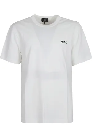 A.P.C. Hombre, Camisetas, Blanco, Talla: M