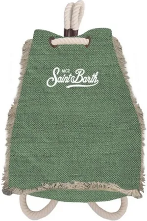 MC2 SAINT BARTH Unisex, Bolsos, Verde, Talla: ONE Size