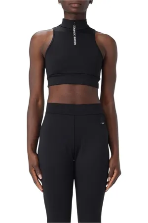 Armani Exchange Mujer, Camisetas, Negro, Talla: L