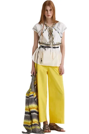 Maliparmi Mujer, Pantalones, Amarillo, Talla: XL