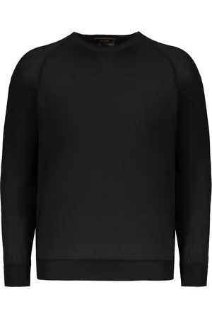 MOORER Hombre, Jerseys, Negro, Talla: 2XL