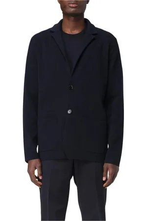 Roberto Collina Hombre, Jerseys, Azul, Talla: L