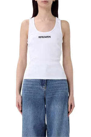 Patrizia Pepe Mujer, Camisetas, Blanco, Talla: M
