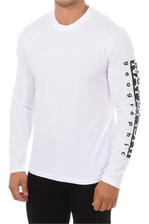 Napapijri Hombre, Camisetas, Blanco, Talla: S