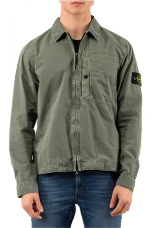 Stone Island Hombre, Chaquetas, Verde, Talla: L