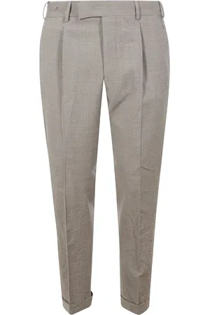 PT Torino Hombre, Pantalones, Gris, Talla: M