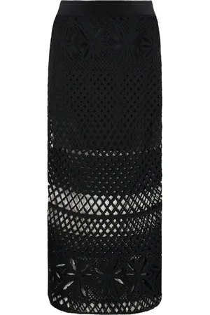 Pinko Mujer, Faldas, Negro, Talla: L