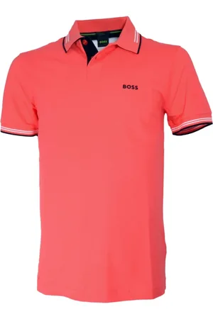 HUGO BOSS Hombre, Camisetas, Rojo, Talla: 2XL