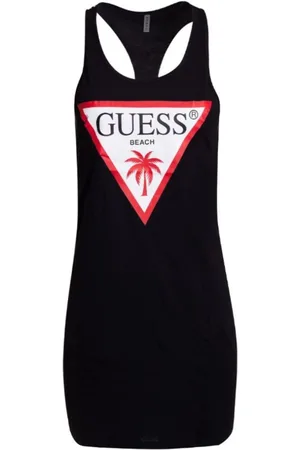 Guess Mujer, Vestidos, Negro, Talla: XL