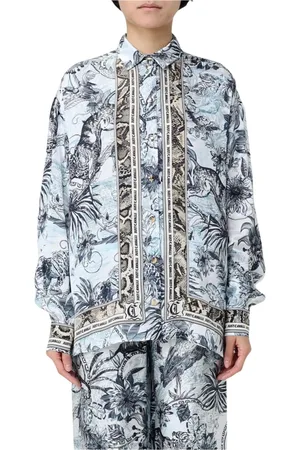 Roberto Cavalli Mujer, Blusas y Camisas, Azul, Talla: 2XS