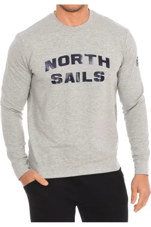 North Sails Hombre, Sudaderas, Gris, Talla: S