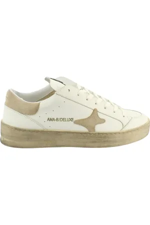 Ama Brand Hombre, Zapatos, Blanco, Talla: 43 EU
