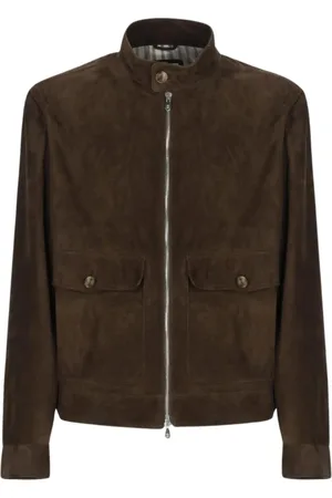Brunello Cucinelli Hombre, Chaquetas, Marrón, Talla: L