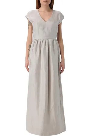 Emporio Armani Mujer, Vestidos, Gris, Talla: S