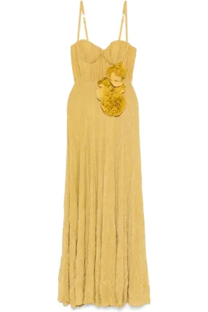 Elisabetta Franchi Mujer, Vestidos, Amarillo, Talla: L