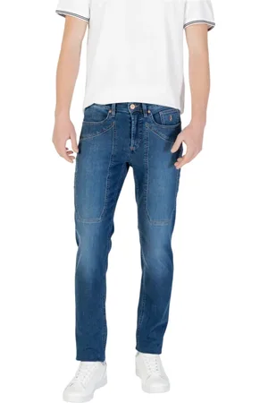 Jeckerson Hombre, Vaqueros, Azul, Talla: W33