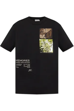 DRIES VAN NOTEN Hombre, Camisetas, Negro, Talla: S