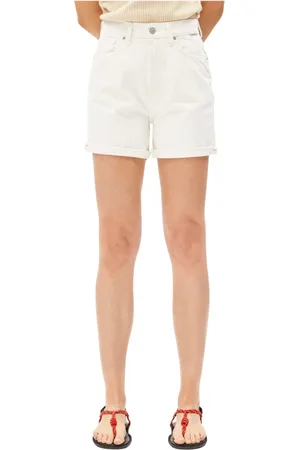 Armedangels Mujer, Pantalones cortos, Blanco, Talla: W31