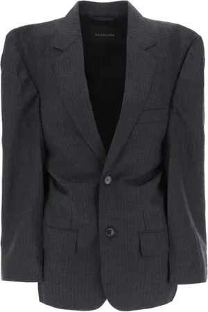 Balenciaga Mujer, Chaquetas, Negro, Talla: L