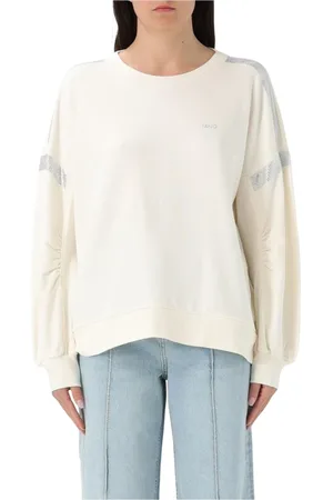 Liu Jo Mujer, Sudaderas, Blanco, Talla: L