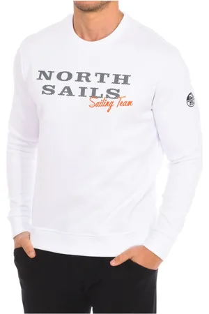 North Sails Hombre, Sudaderas, Blanco, Talla: L