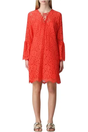 Twin-Set Mujer, Vestidos, Rojo, Talla: S