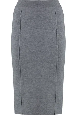 Pinko Mujer, Faldas, Gris, Talla: M