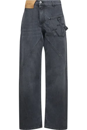 J.W.Anderson Mujer, Vaqueros, Gris, Talla: W28