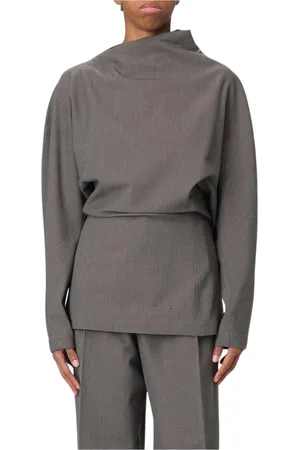 Bottega Veneta Mujer, Camisetas, Gris, Talla: S