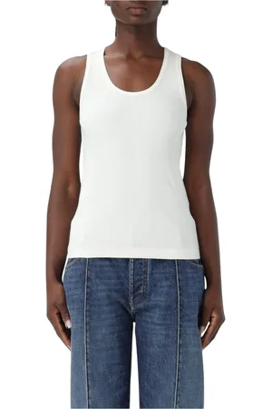 Bottega Veneta Mujer, Camisetas, Blanco, Talla: S