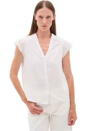 INWEAR Mujer, Blusas y Camisas, Blanco, Talla: 2XL