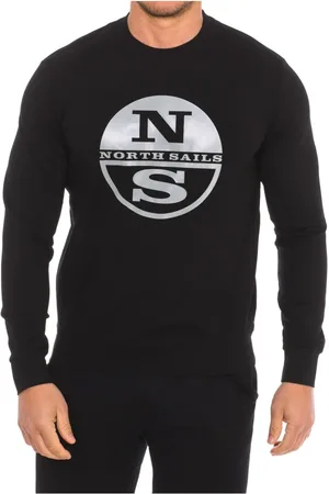 North Sails Hombre, Sudaderas, Negro, Talla: 2XL