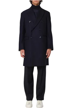 BARENA Hombre, Abrigos, Azul, Talla: M