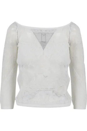 Alberta Ferretti Mujer, Blusas y Camisas, Blanco, Talla: 2XS