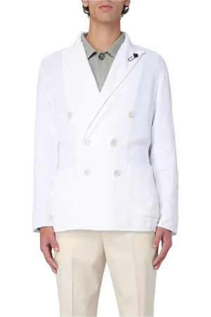 LARDINI Hombre, Trajes, Blanco, Talla: M