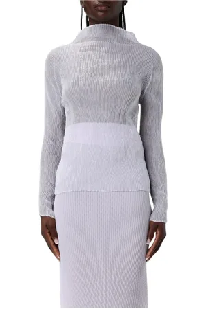 Issey Miyake Mujer, Camisetas, Púrpura, Talla: M