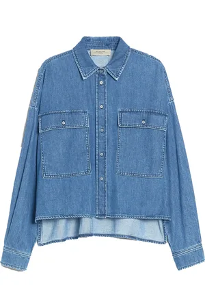 Max Mara Mujer, Blusas y Camisas, Azul, Talla: S