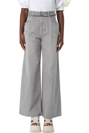 SACAI Mujer, Vaqueros, Gris, Talla: S