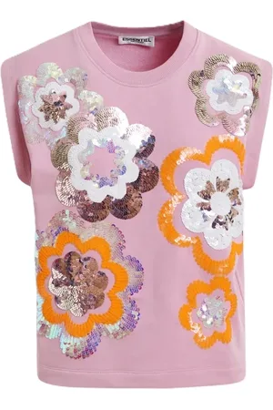 Essentiel Antwerp Mujer, Camisetas, Rosa, Talla: S