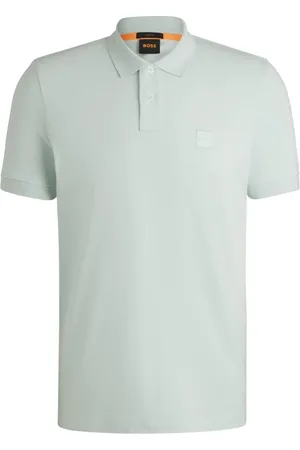 HUGO BOSS Hombre, Camisetas, Gris, Talla: L