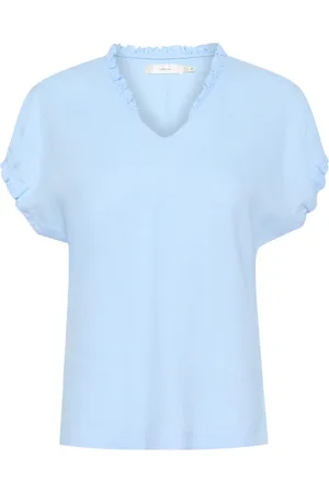 INWEAR Mujer, Blusas y Camisas, Azul, Talla: XS